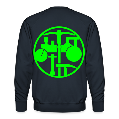 Unisex Premium Pullover "Strassenbauer" neongrün Männer Premium Pullover