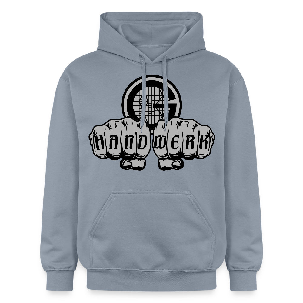 Gildan Unisex Softstyle® "Gerüstbauer" Blau Gildan Unisex Softstyle® Midweight Hoodie