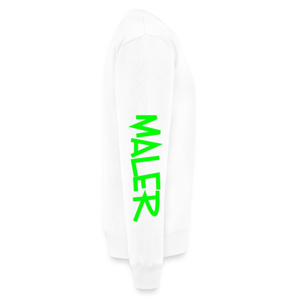 Unisex Premium Pullover "Maler" neongrün Männer Premium Pullover