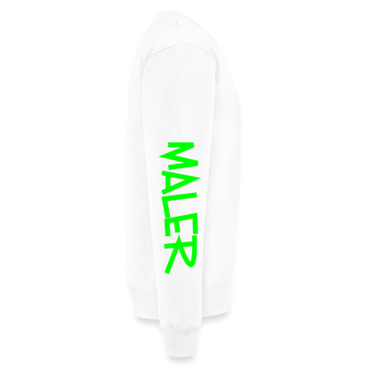 Unisex Premium Pullover "Maler" neongrün Männer Premium Pullover