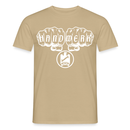 Unisex Spreadconnect T-Shirt mit KFZ-Mechaniker-Design, bequem und stilvoll für Männer, aus weichem Baumwollstoff.