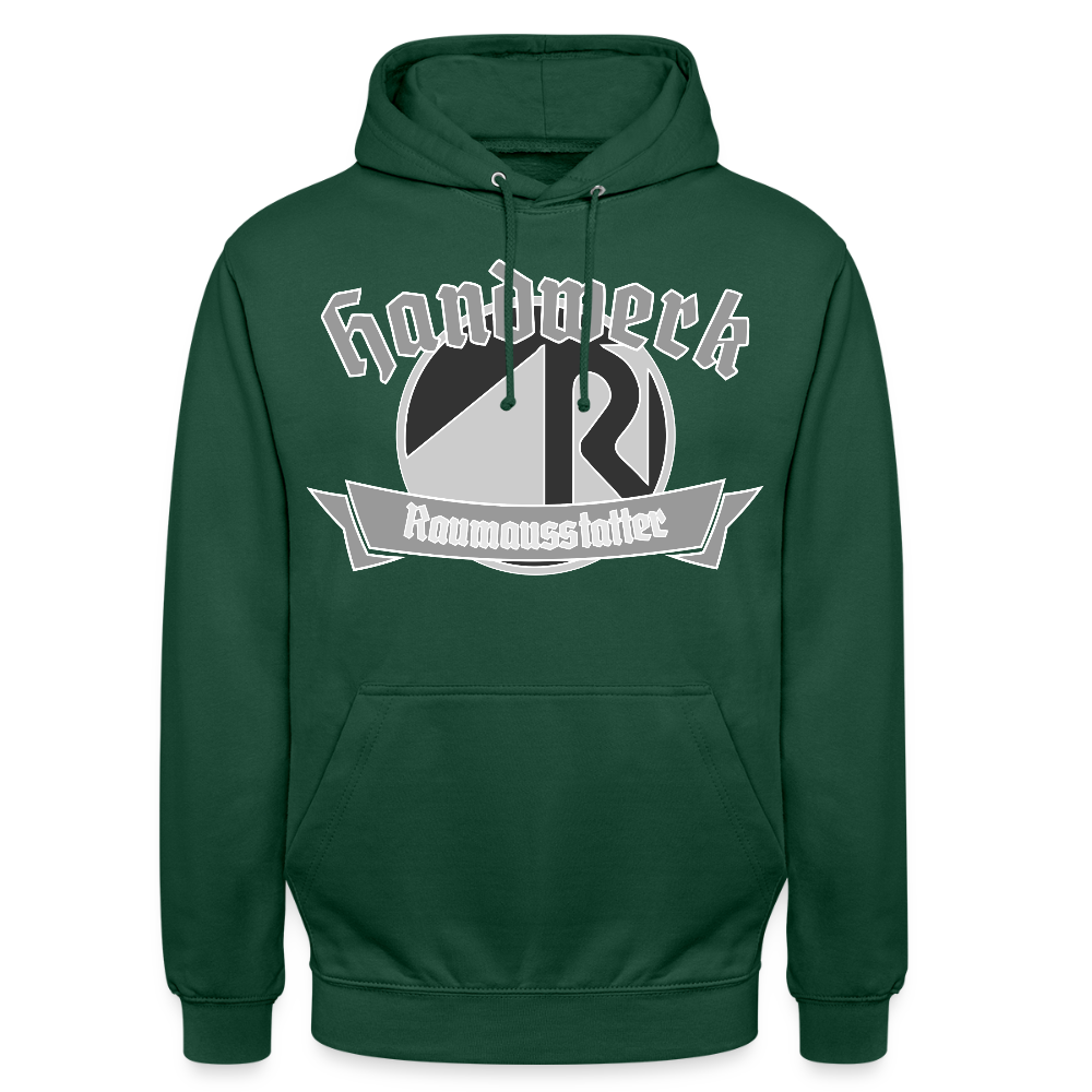 Unisex Hoodie "Raumausstatter" Flaschengrün Unisex Hoodie