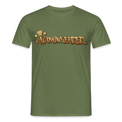 Unisex T-Shirt "Kaminkehrer" Militärgrün Männer T-Shirt