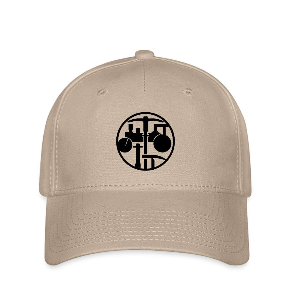 Flexfit Cap "Strassenbauer" Khaki Flexfit Cap