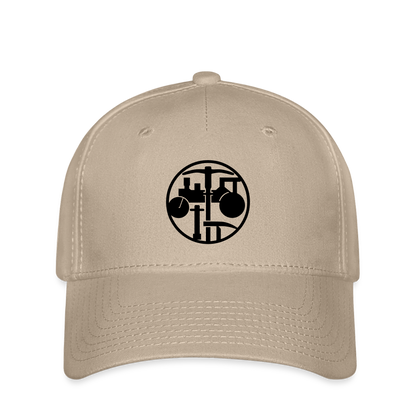 Flexfit Cap "Strassenbauer" Khaki Flexfit Cap
