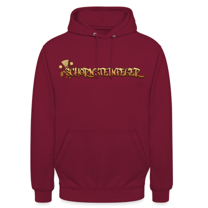 Unisex Hoodie "Schornsteinfeger" Bordeaux Unisex Hoodie