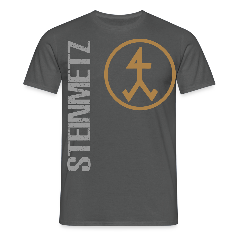 Unisex T-Shirt "Steinmetz" Anthrazit Männer T-Shirt