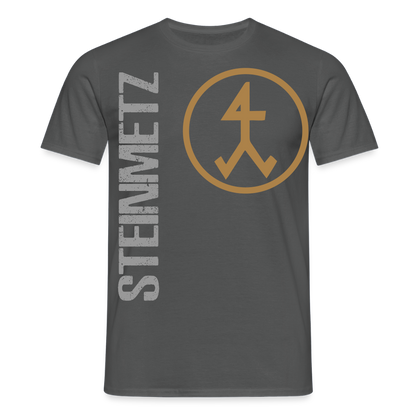 Unisex T-Shirt "Steinmetz" Anthrazit Männer T-Shirt