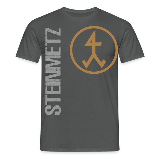 Unisex T-Shirt "Steinmetz" Anthrazit Männer T-Shirt