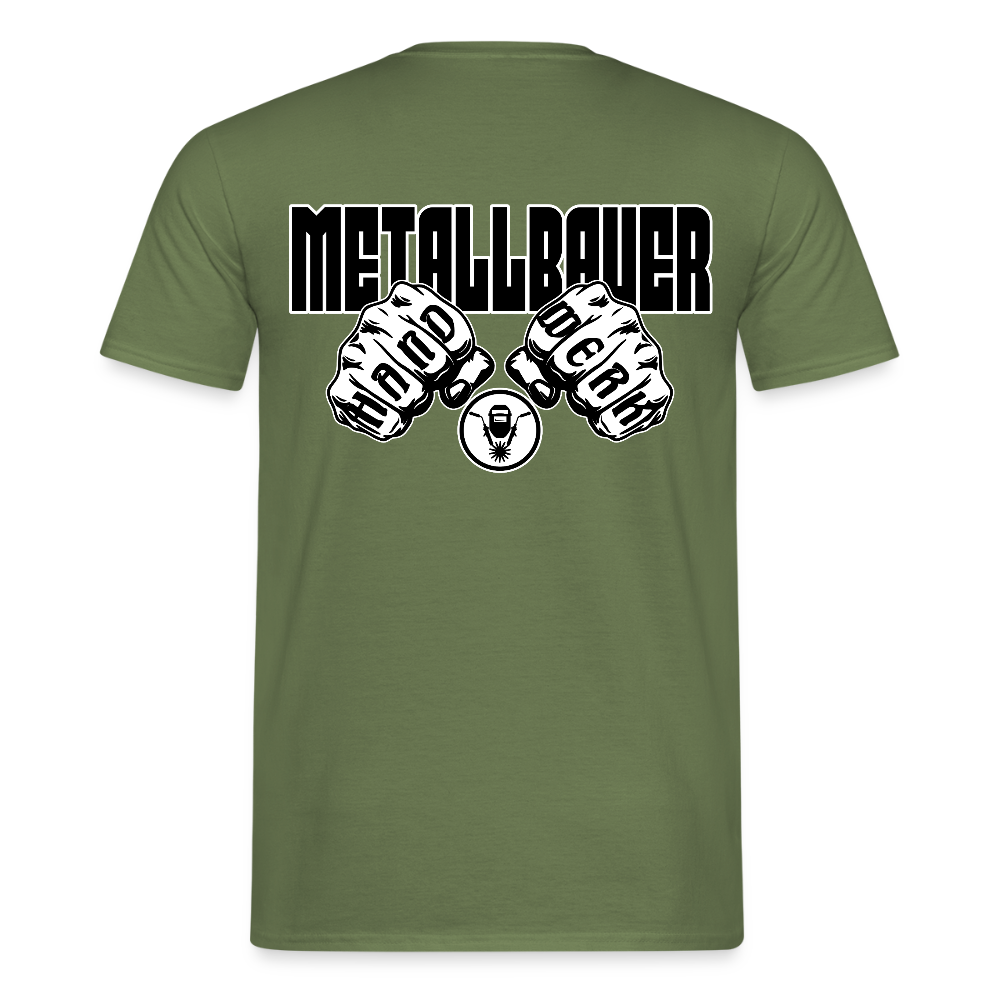 Unisex T-Shirt "Metallbauer" Militärgrün Männer T-Shirt