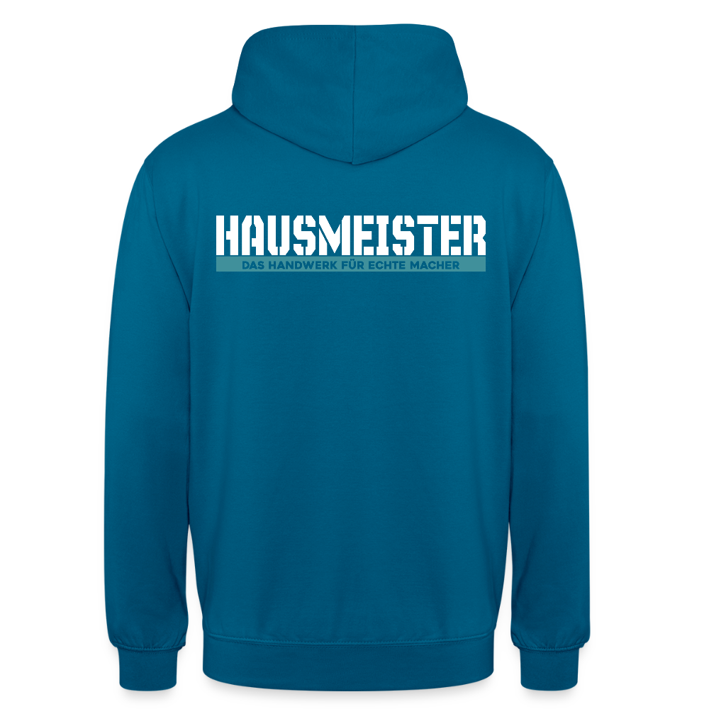 Unisex Hoodie HW-300 | MACHER "Hausmeister" Tiefseeblau Unisex Hoodie {{ color }}