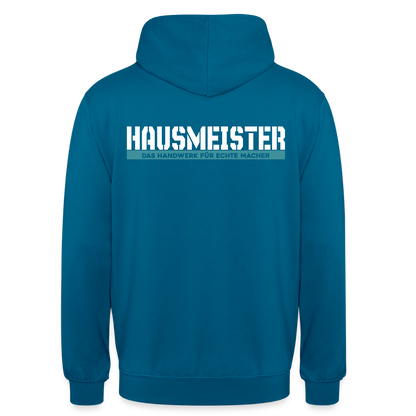 Unisex Hoodie HW-300 | MACHER "Hausmeister" Tiefseeblau Unisex Hoodie {{ color }}