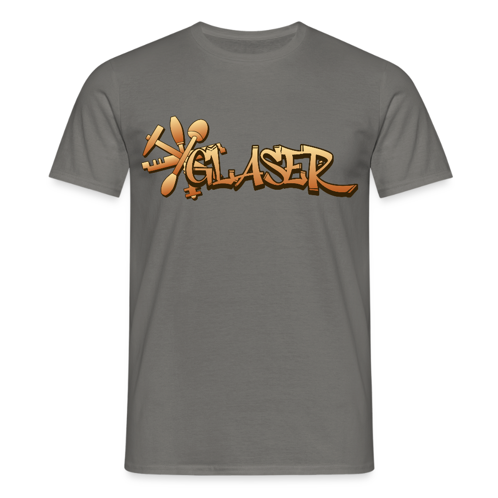 Unisex T-Shirt "Glaser" Graphit Männer T-Shirt