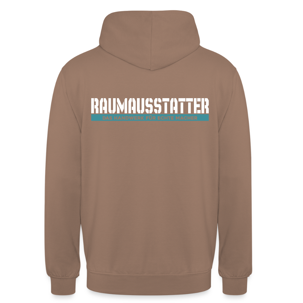 Unisex Hoodie HW-300 | MACHER "Raumausstatter" Mokka Unisex Hoodie {{ color }}
