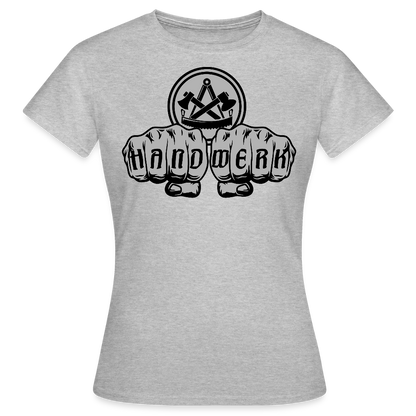 Frauen T-Shirt "Zimmermann" Grau meliert Frauen T-Shirt