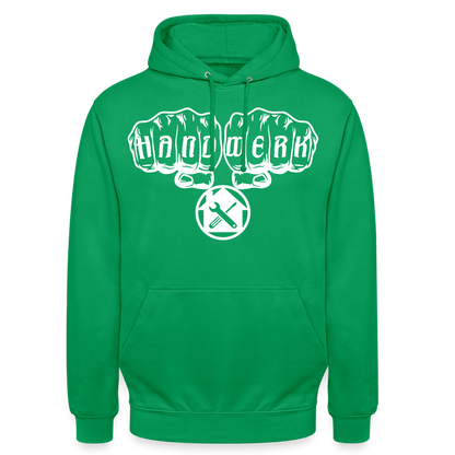 Unisex Hoodie "Hausmeister" Kelly Green Unisex Hoodie