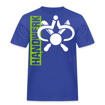 Unisex Workwear T-Shirt "Drechsler" Royalblau Männer Workwear T-Shirt