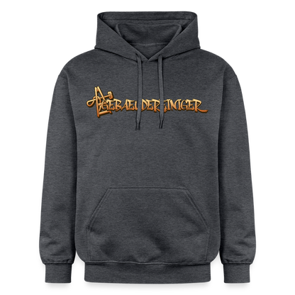 Gildan Unisex Softstyle® "Gebäudereiniger" Dunkelgrau meliert Gildan Unisex Softstyle® Midweight Hoodie
