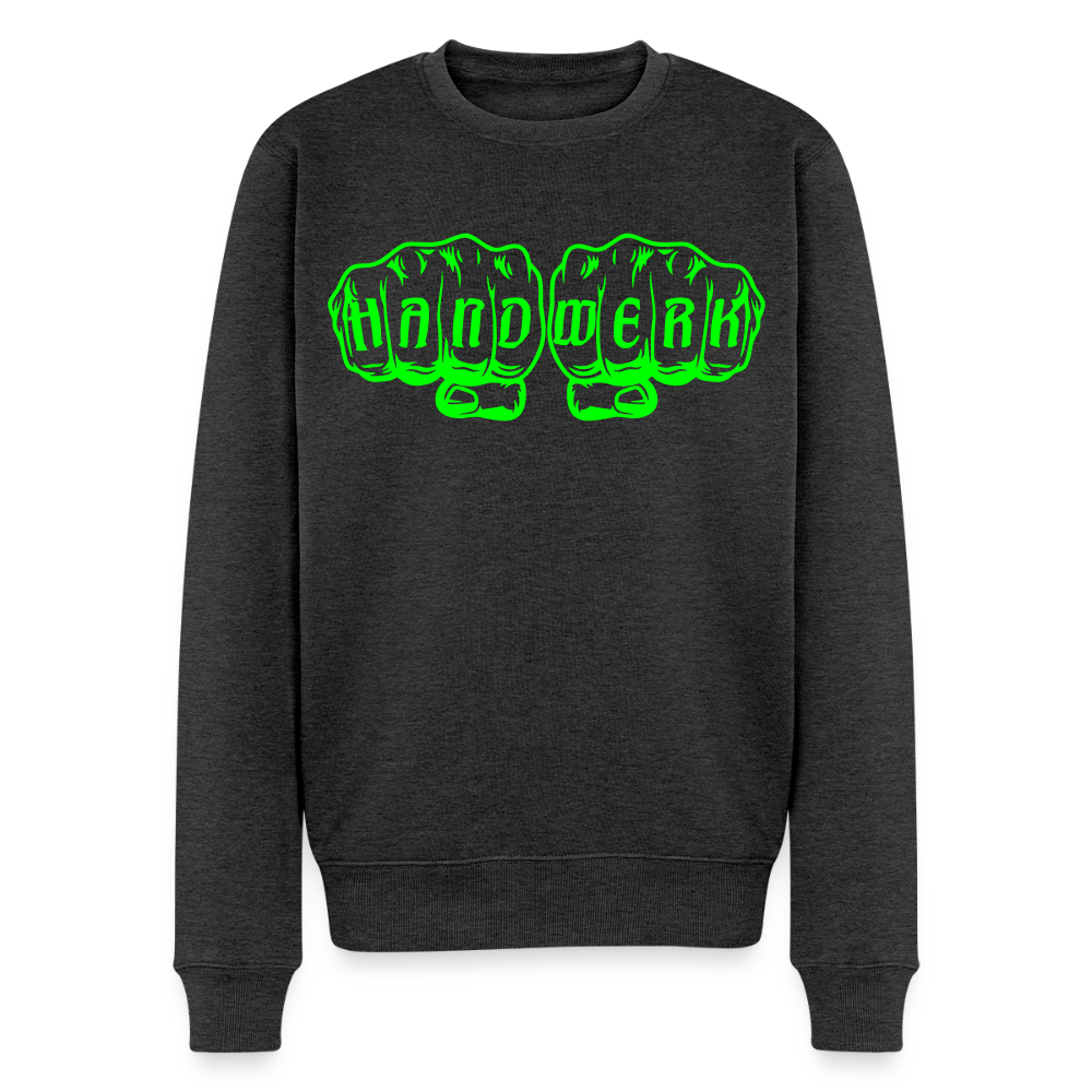 Unisex Premium Pullover "Schweisser" neongrün Männer Premium Pullover