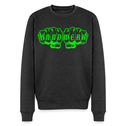 Unisex Premium Pullover "Schweisser" neongrün Männer Premium Pullover