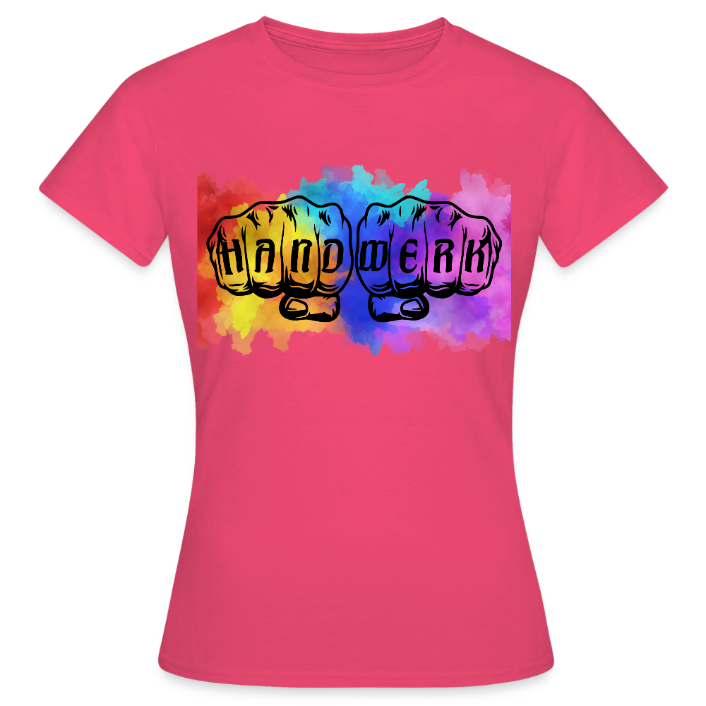 Frauen T-Shirt "Splash-Handwerk" Azalea Frauen T-Shirt