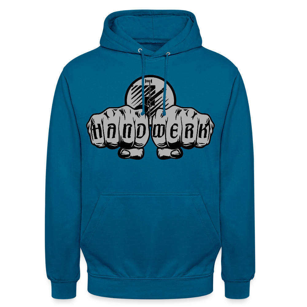 Unisex Hoodie "Fliesenleger" Tiefseeblau Unisex Hoodie