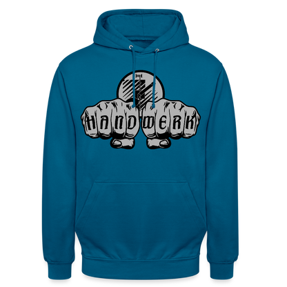 Unisex Hoodie "Fliesenleger" Tiefseeblau Unisex Hoodie