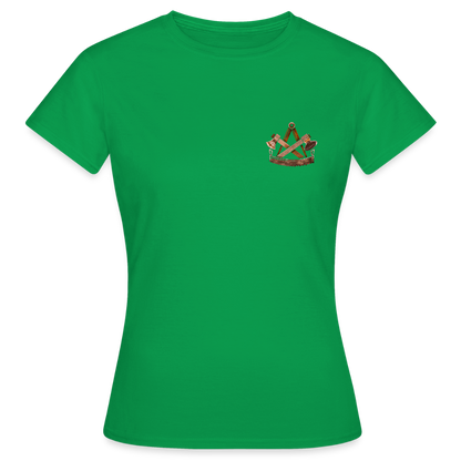 Frauen T-Shirt "Zimmermann" (beidseitig bedruckt) - Kelly Green