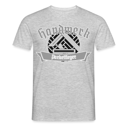 Unisex T-Shirt "Parkettleger" Grau meliert Männer T-Shirt