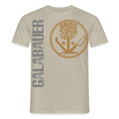 Unisex T-Shirt "GaLaBauer" Sandbeige Männer T-Shirt