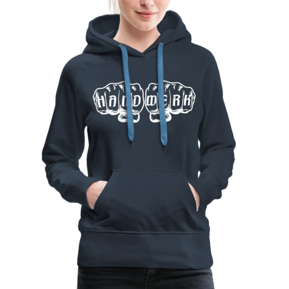 Frauen Premium Hoodie "Handwerk" Frauen Premium Hoodie