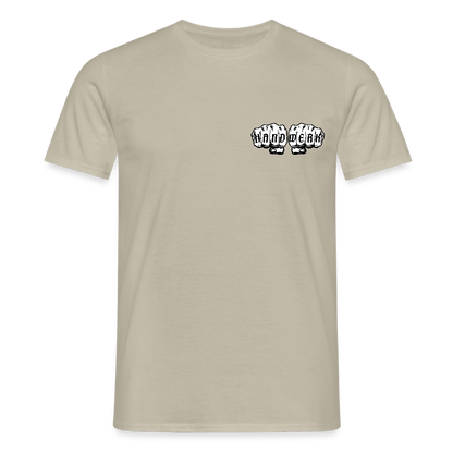 Unisex T-Shirt "Metallbauer" - Sandbeige