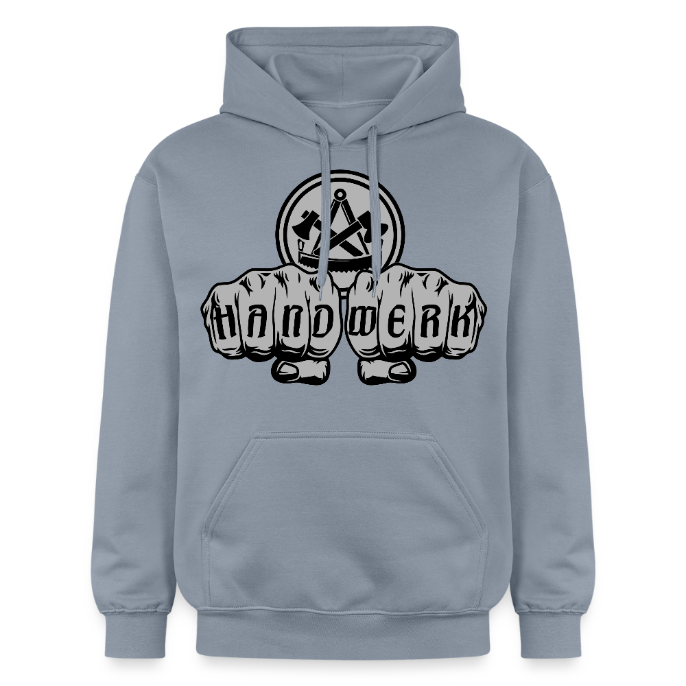 Gildan Unisex Softstyle® "Zimmermann" Blau Gildan Unisex Softstyle® Midweight Hoodie