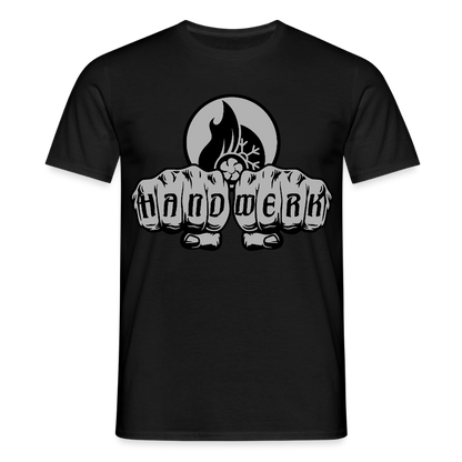 Unisex T-Shirt "Klimatechniker" Schwarz Männer T-Shirt