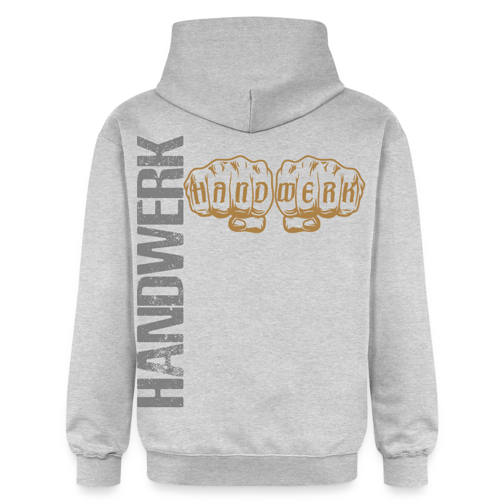 Gildan Unisex Softstyle® "Handwerk24" Hellgrau meliert Gildan Unisex Softstyle® Midweight Hoodie