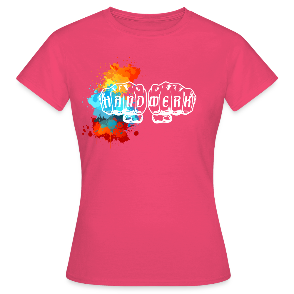 Frauen T-Shirt "Splash-Left" Azalea Frauen T-Shirt