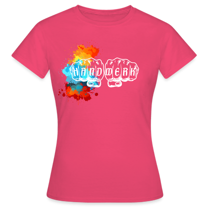 Frauen T-Shirt "Splash-Left" Azalea Frauen T-Shirt