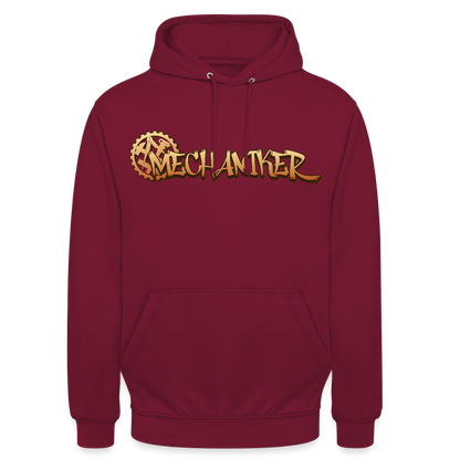 Unisex Hoodie "Mechaniker" Bordeaux Unisex Hoodie