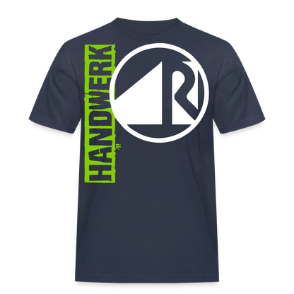 Unisex Workwear T-Shirt "Raumausstatter" Navy Männer Workwear T-Shirt