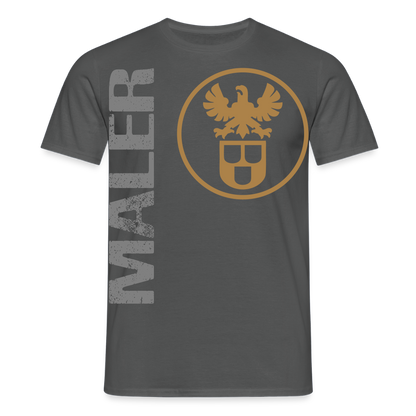Unisex T-Shirt "Maler" Anthrazit Männer T-Shirt