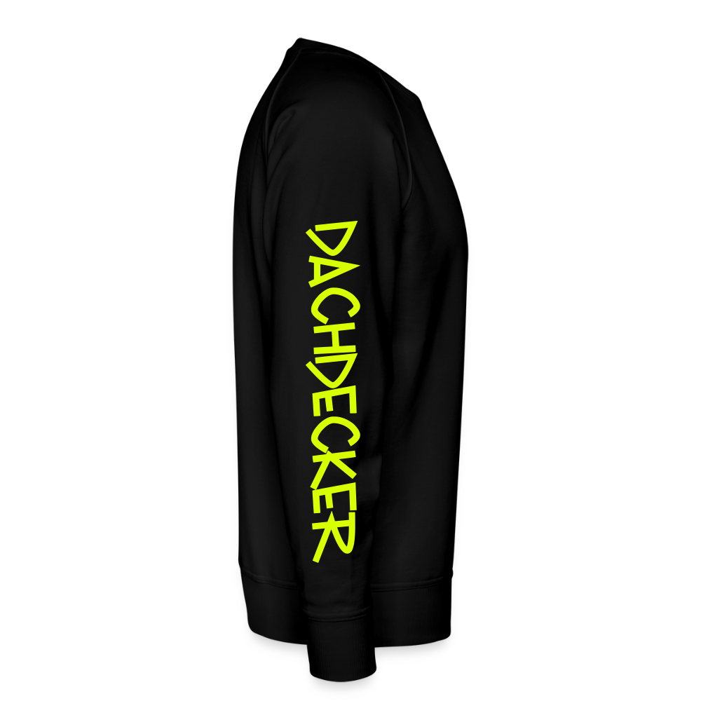 Unisex Premium Pullover "Dachdecker" neongelb Männer Premium Pullover