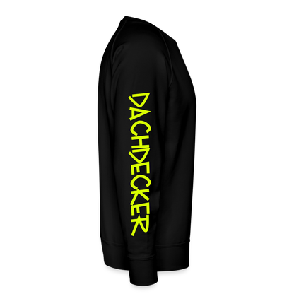 Unisex Premium Pullover "Dachdecker" neongelb Männer Premium Pullover