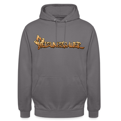 Unisex Hoodie "Heizungsbauer" Mittelgrau Unisex Hoodie