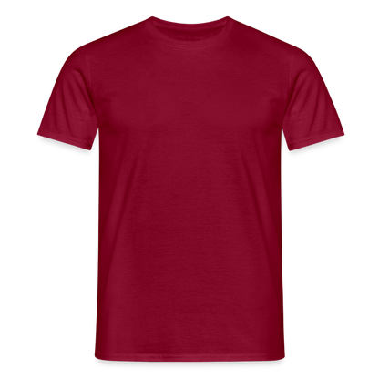 Unisex T-Shirt personalisierbar - Ziegelrot