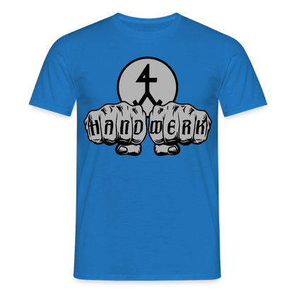 Unisex T-Shirt "Steinmetz" Royalblau Männer T-Shirt