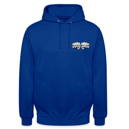 Unisex Hoodie "Klimatechniker" (beidseitig bedruckt) - Royalblau