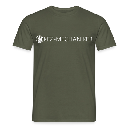 Unisex T-Shirt "KFZ-Mechaniker"-Lite Militärgrün Männer T-Shirt {{ color }}