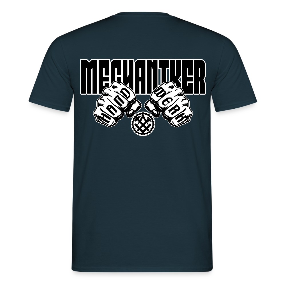 Unisex T-Shirt "Mechaniker" Navy Männer T-Shirt