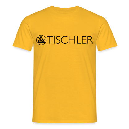 Unisex T-Shirt "Tischler" Gelb Männer T-Shirt