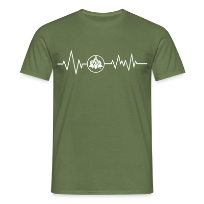 Unisex T-Shirt "Maurer" Militärgrün Männer T-Shirt